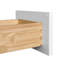 Armoire blanche 9 po avec tiroir à fermeture douce 9 po