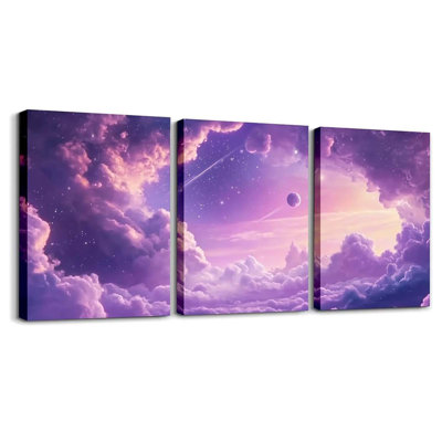 3 Piece Wrapped Canvas Print
