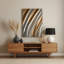 Art mural en métal gris clair DiagonalStripes-604331783