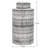 Coragh 11" Black and White Striped Ceramic Ginger Jar With Lid-760348205