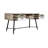 Solid Wood Steel Computer Desk