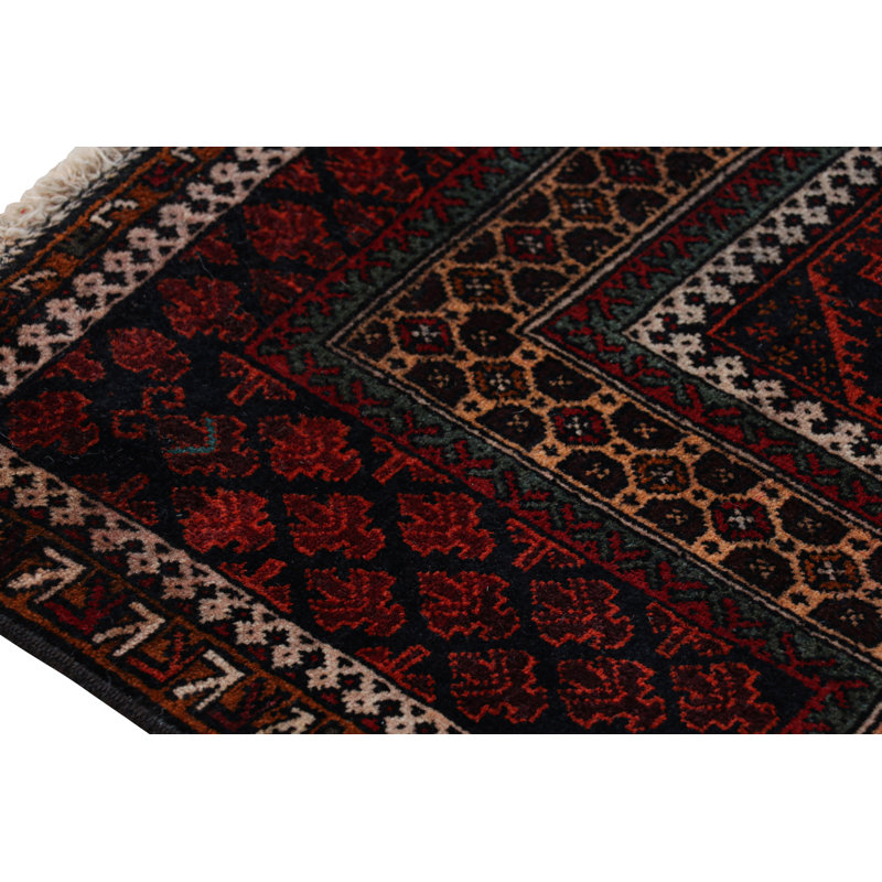 One-of-a-Kind 2'1"X4'5" Hand Knotted Area Rug