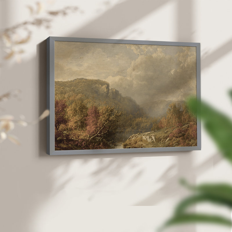 Paysages rétro - DCxxix - impression encadrée - réversible, H 11 po x l 14 po