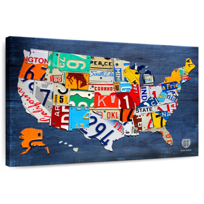 Aliaz USA Map I