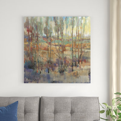 «Kaleidoscopic Forest II» par Timothy O 'Toole - peinture sur toile tendue