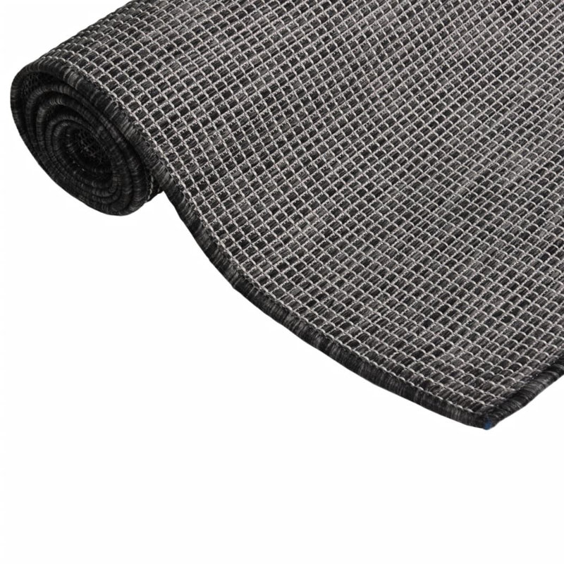 Redrick Solid Colour Hand Woven 200cm X 280cm Area Rug