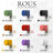 ROUS Hardware Mid-Century Modern Aluminum Cut-Out Cabinet Knob, Sunflower (Yellow), 1-Count-111448769