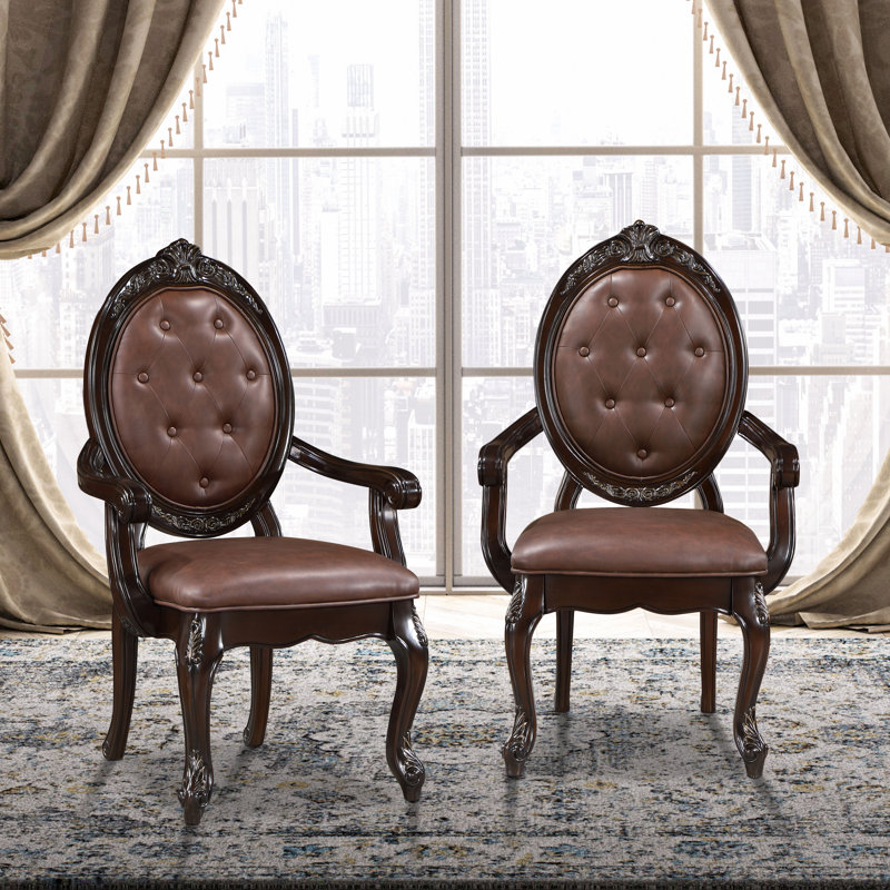 Chaise avec accoudoirs rembourrée Palazzo Marina