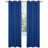 Thermal Insulated Room Darkening Grommet Curtain Panels (Set of 4)-106667159-106667196