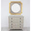 Zeke Square Wall Mirror-1721290106