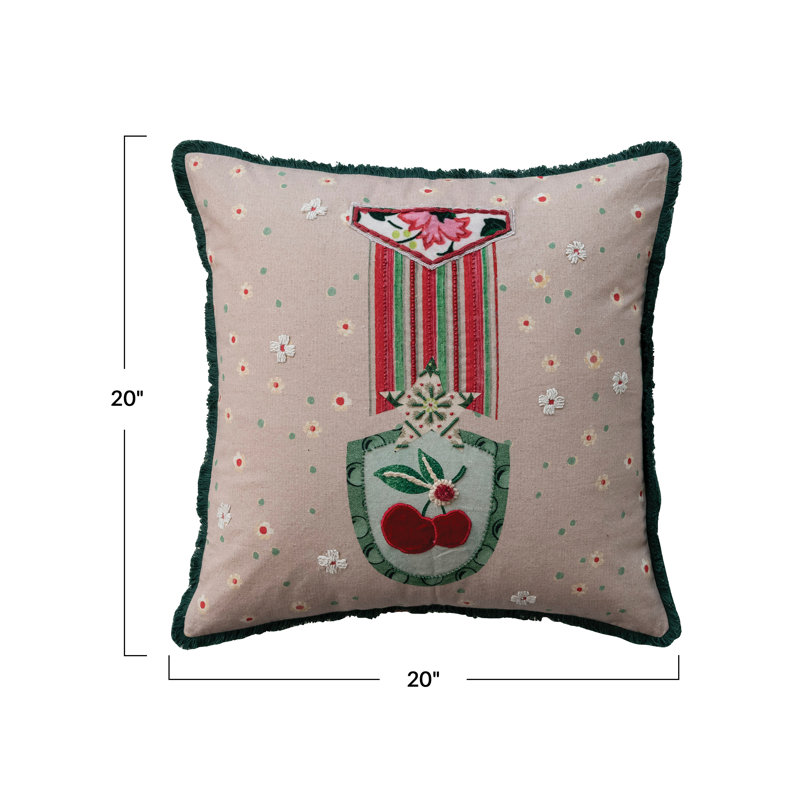 Cotton Throw Pillow