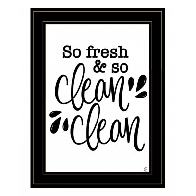 So Clean Clean Print Wall Art
