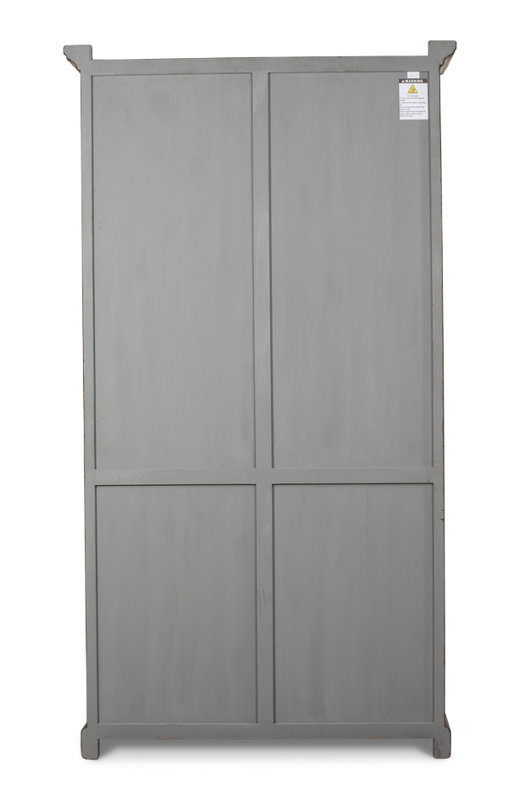 Refined Arches Solid Wood Bookcase