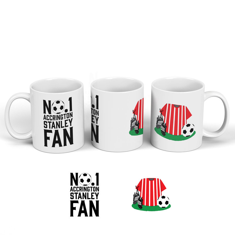 Ceramic Coffee Mug, Accrington Stanley Football Team Number One Fan