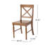 Chaise d'appoint en bois massif Liza-21430059
