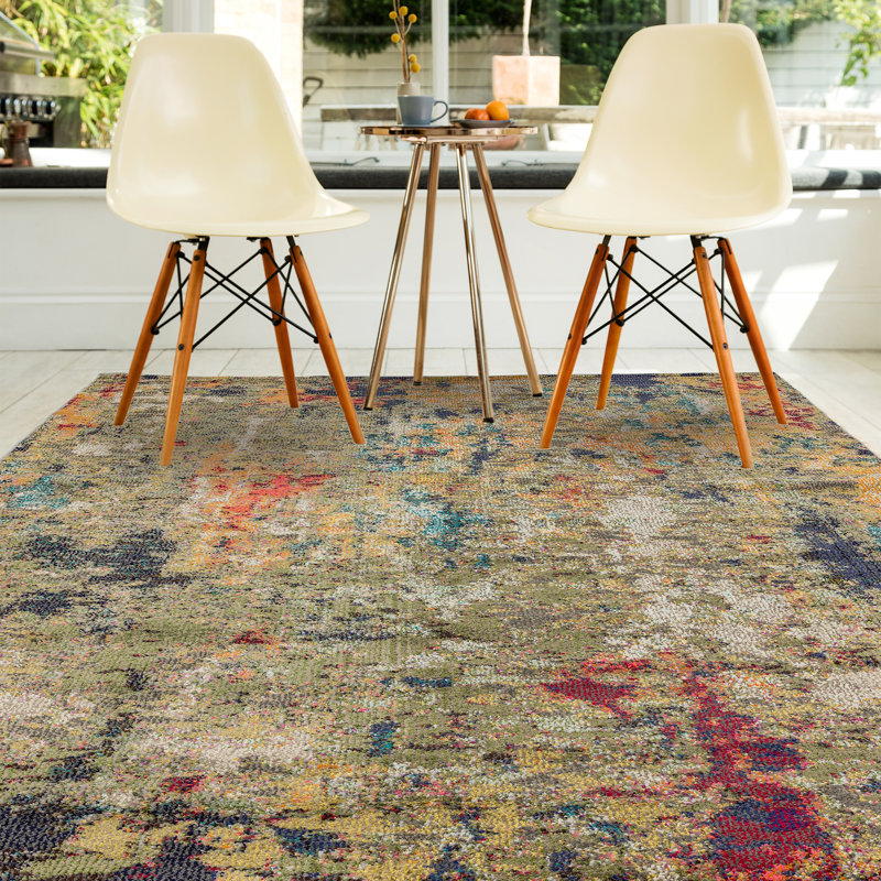 Aaliya Abstract Area Rug, Rectangle 200 x 300cm