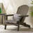 Acacia Wood Outdoor Folding Adirondack Chair-1921735579