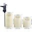 Flameless Candle with Wax Holder