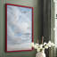 «Sky Blue II», reproduction encadrée - bois massif-1750746677-1750746680