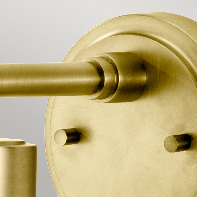 Morvah Bath Sconce, Brushed Brass