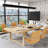 Bronislaus 86.8'' Rectangle Conference Table-977080430