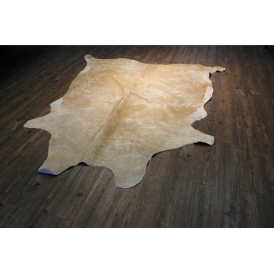Tapis zone beige vache Ashton Ridge