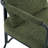 Mid-century Modern Upholstered Accent Chair With Ultra Thick Cushion And Industrial Metal Frame-2077581878
