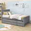Lit plateforme simple avec rangement-88612410