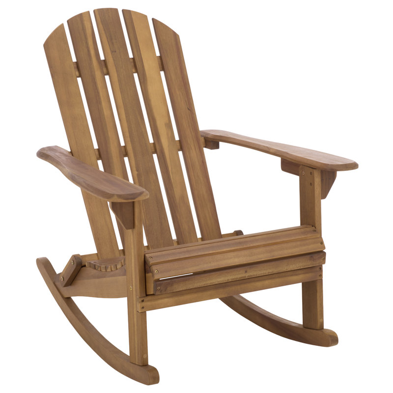 Stowe Adirondack Rocking Chair, Teak
