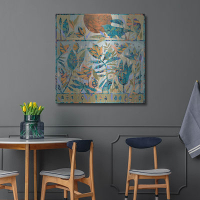  «Hold On To Summer» par Sue Davis, art mural en métal, 36 po x 36 po