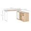 Fieke L-Shaped Computer Desk