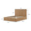 Base de lit plateforme de 44 pouces de hauteur-129694005