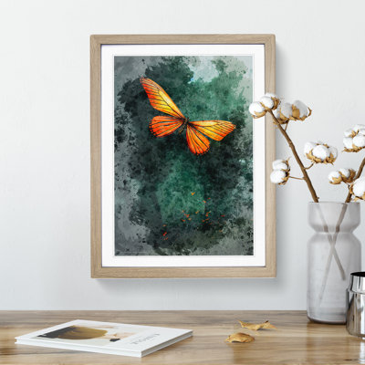 Butterfly in Watercolour No.2 - Wall Art