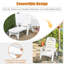 Fauteuil inclinable pliant à 5 positions pour chaise longue Funkley