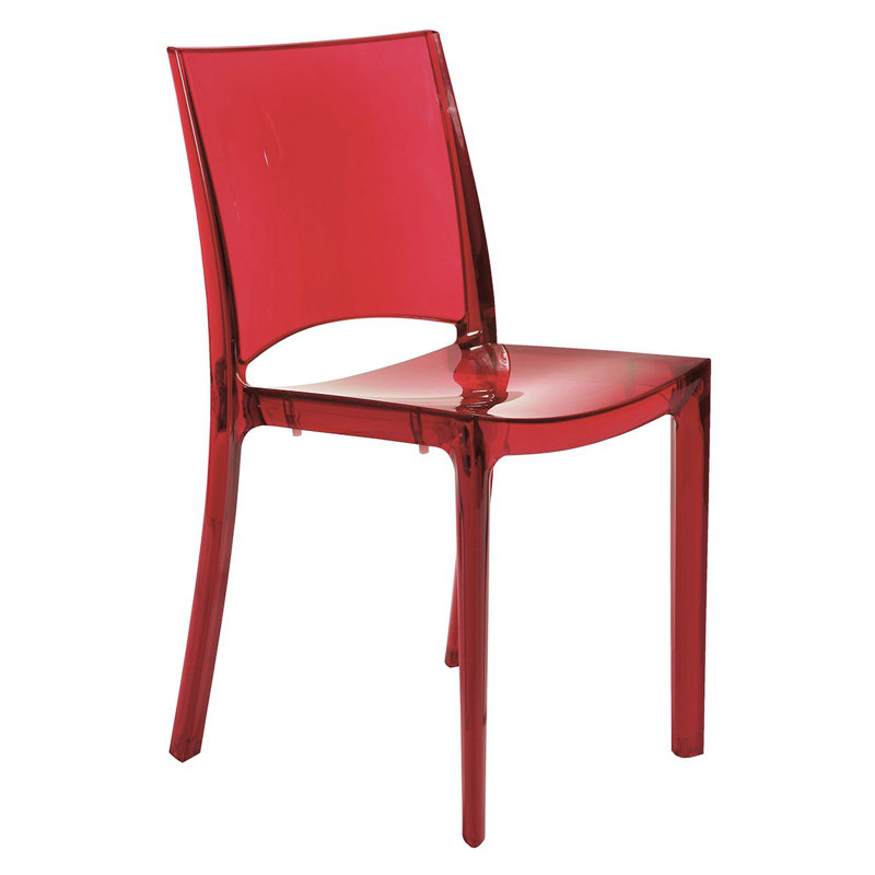 Chaise d'appoint Adeliz, Rouge