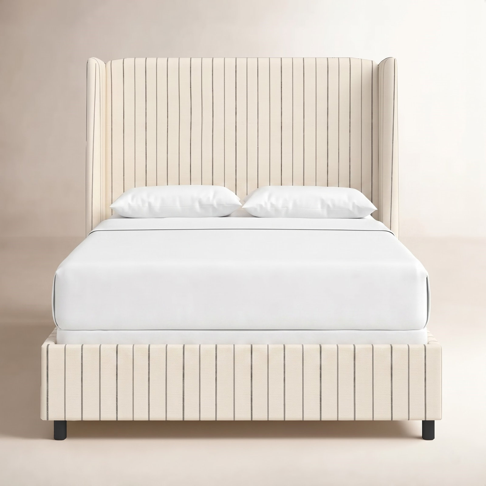 Tilly Wingback Bed, Twin, Fritz Glacier