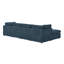 Canapé modulaire de coin avec repose-pieds Annai-1193278226