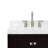 Cambridge Double Bathroom Vanity with Carrara Marble Top-88398646