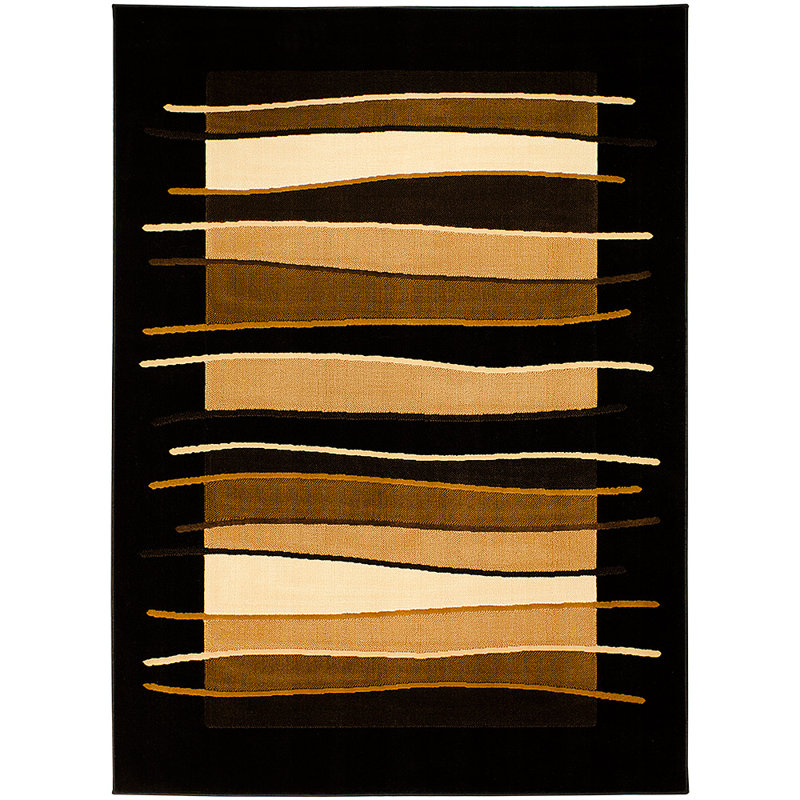 Striped Indoor Rug, 5'2" x 7'2"