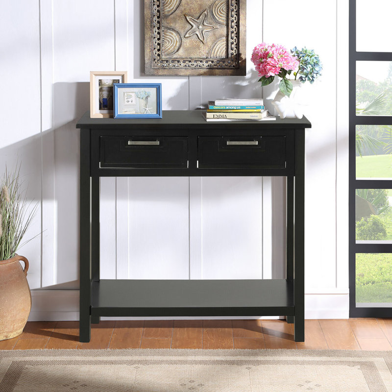 Abai 32'' Console Table, Black
