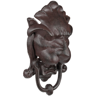 Cast Iron Door Knocker Lion Head