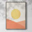 Simple Boho Sun I, reproduction encadrée - bois massif-1776364079