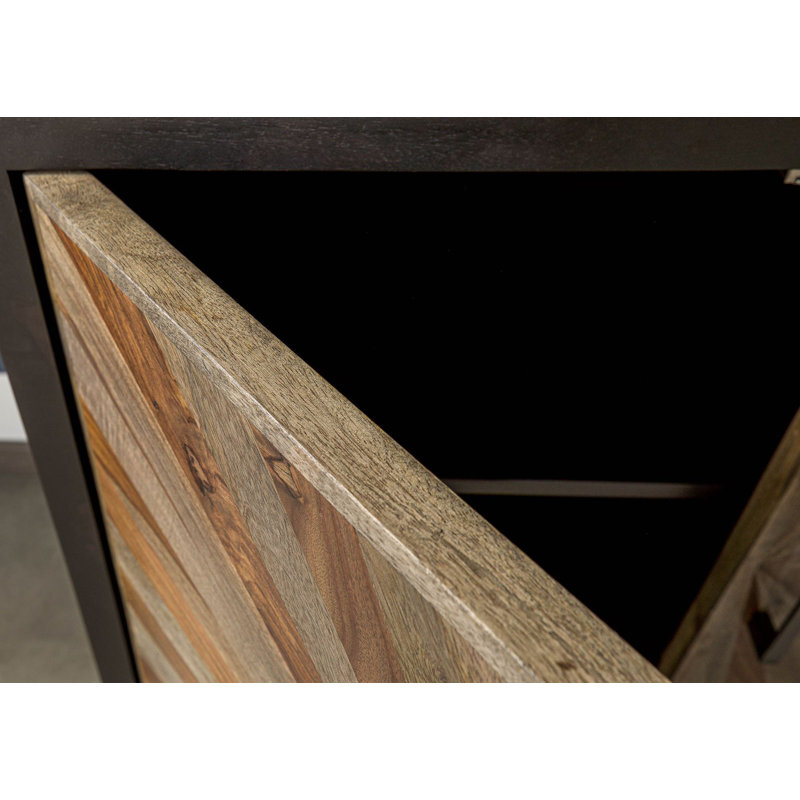 90cm Solid Wood Sideboard