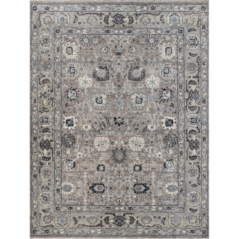 Wool Oriental Indoor Rug, Rectangle 8' x 10'