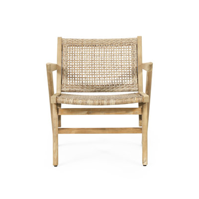 Brown Outdoor Seating (2) - Wood Structure Chairs (2) Included