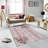Stylish Woven Carpet, 5.2 x 7.5 Feet | 100% Polyester, 0.3 in Pile Height, Antibacterial, Non-Slip PVC Dot Underside | Machine Washable, 3D Digital Print | Perfect for Living Room, Bedroom & Home Décor-287632417