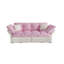 Lit convertible 3 en 1 rose, grand lit de 74,8 po, velours, 2 coussins, pieds, éponge à haute densité douce et multifonctionnelle avec solution d'économie d'espace, minutes d'installation facile-1421287525
