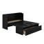 Lit escamotable double avec port USB et tiroir-1411348385