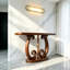 Console en bois de style médiéval-130055589