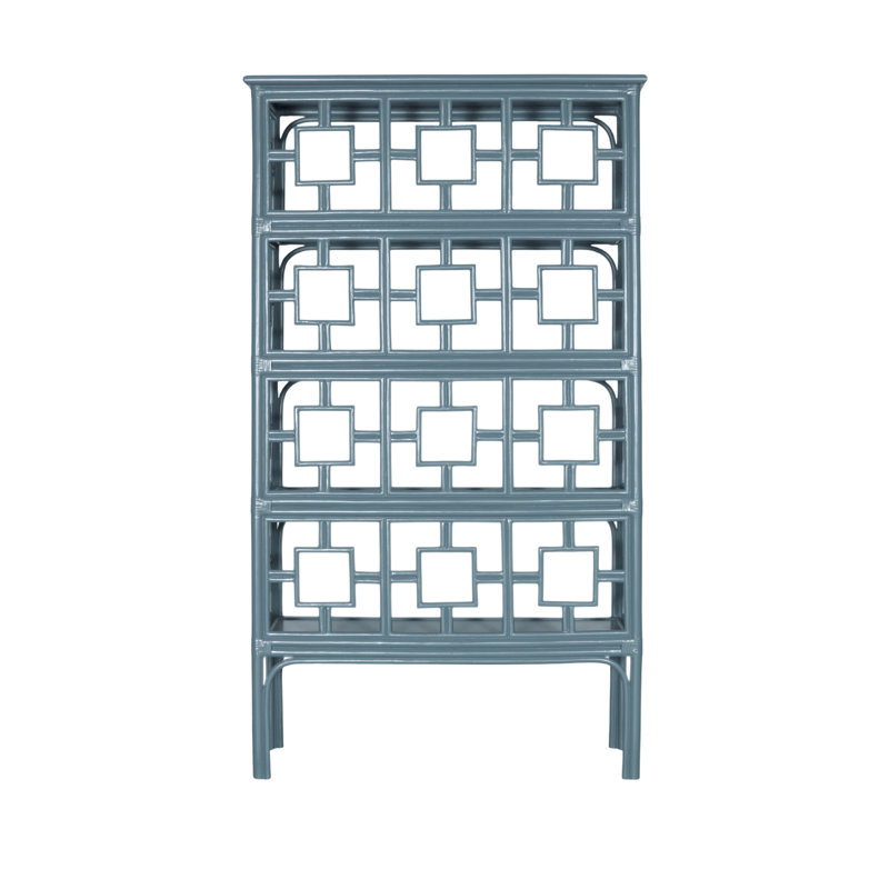 Sobe Bookcase, Regatta Blue